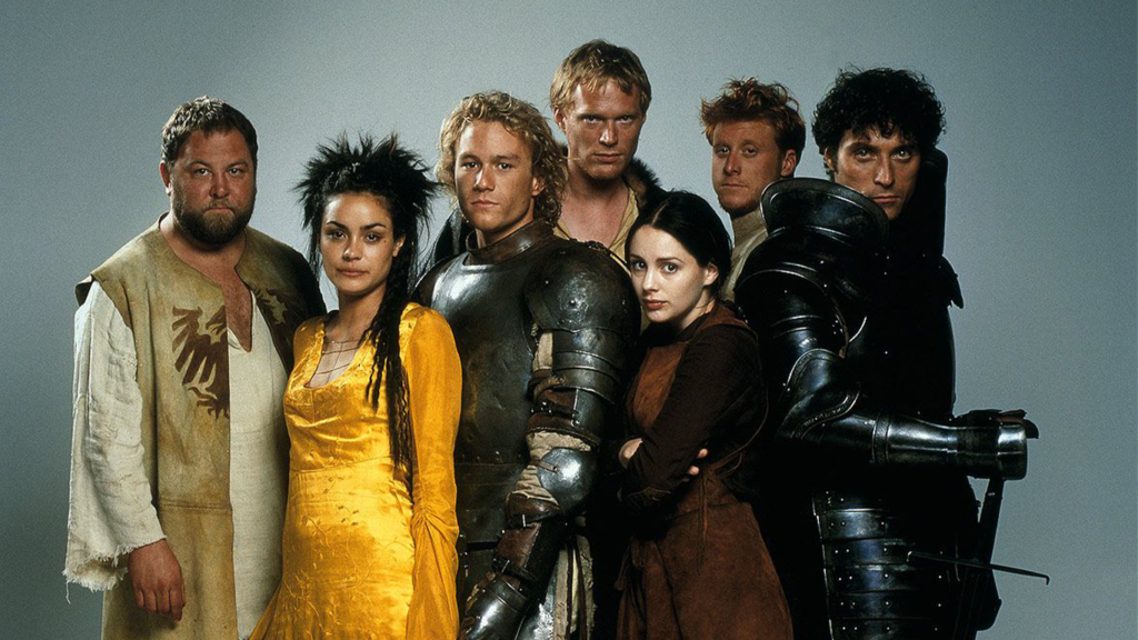 Cast of The Dumb Jousting Movie with the Kid from The Patriot