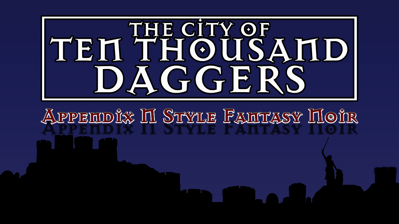 City of Ten Thousand Daggers Logo