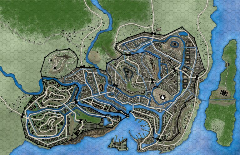 New City of Ten Thousand Daggers Map is Live