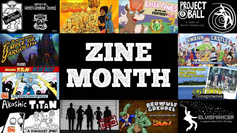 Zine Month Is Coming!