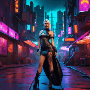 Cyberpunk Lady